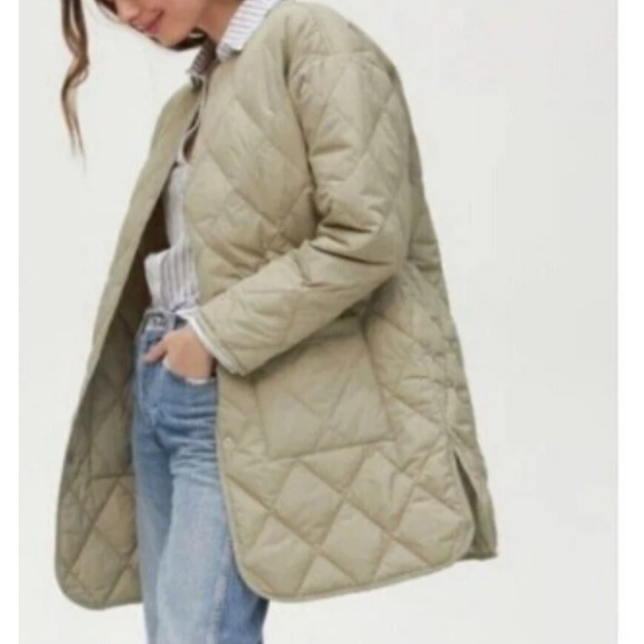 Michael Stars | Sonnet Snap Front Quilted Coat - Picture 2 of 8